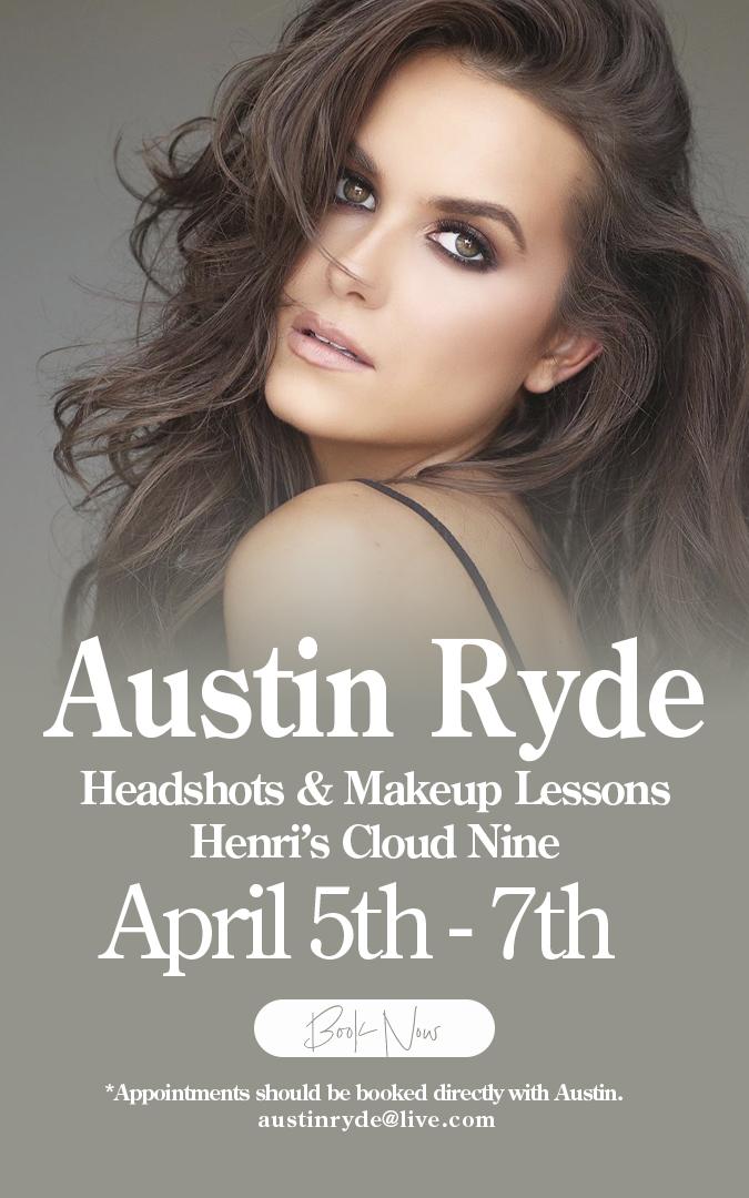 Austin Ryde Headshots and Makeup Lessons