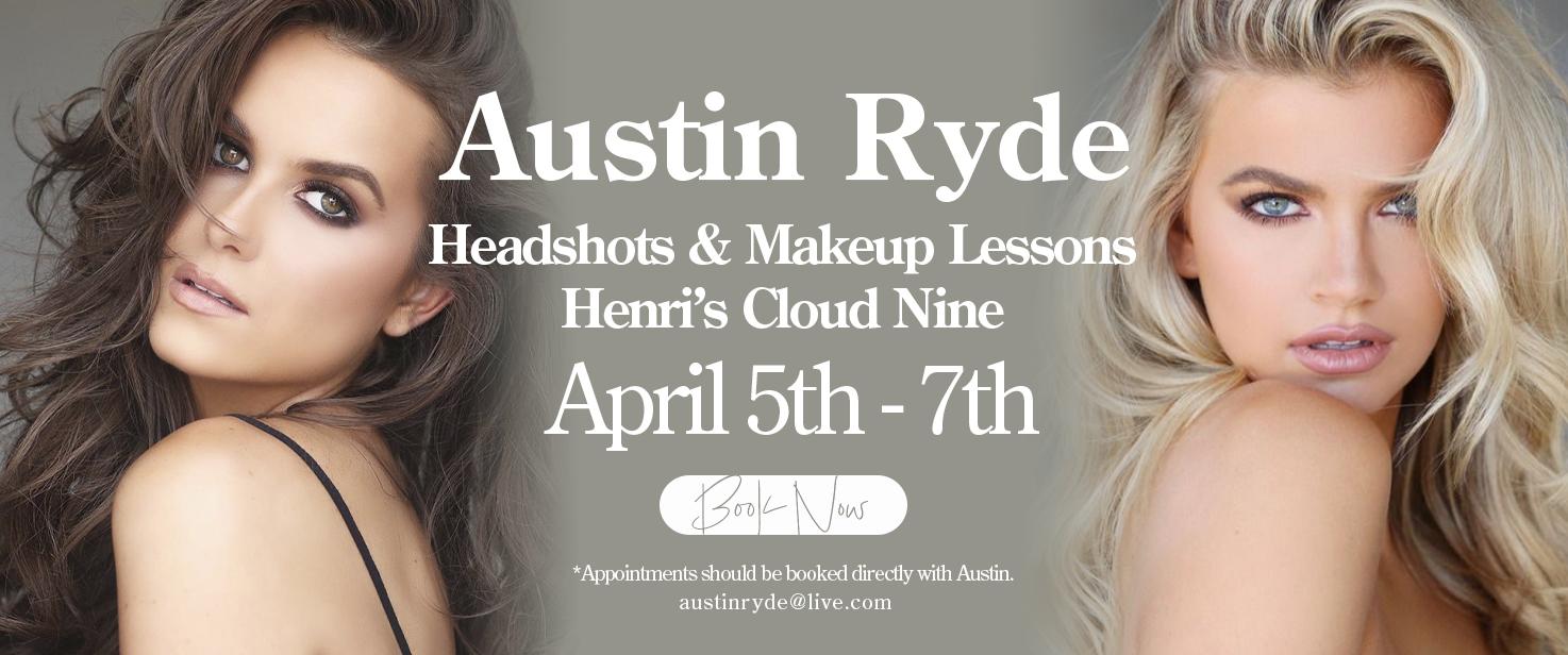 Austin Ryde Headshots and Makeup Lessons