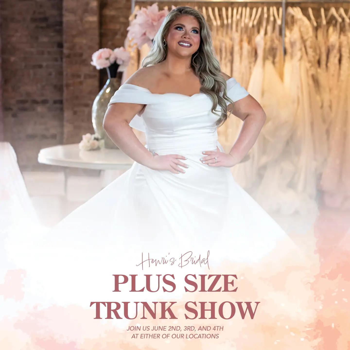 Plus Size Bridal Trunk Show