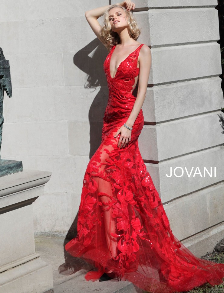 Jovani Style #60283 #23 Red picture