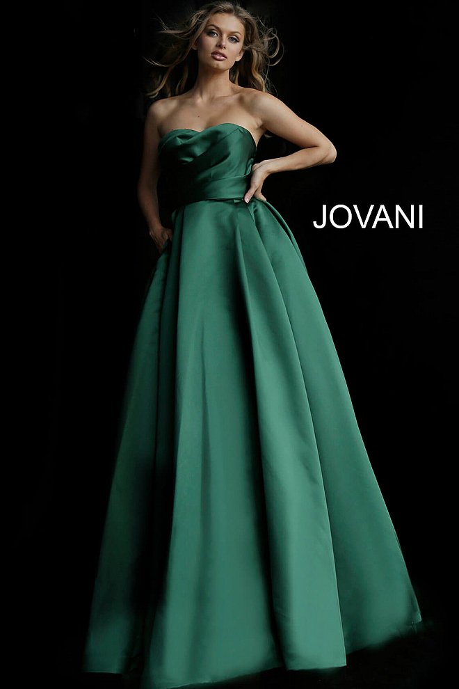 jovani emerald green gown