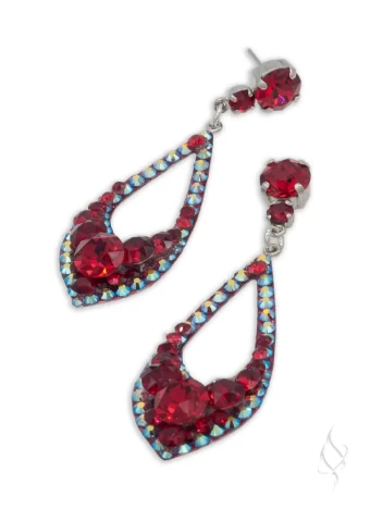 Stefanie Somers Style #Elissa Demi $7 Red Shimmer thumbnail