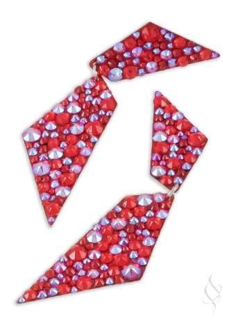 Stefanie Somers Style #Splinter $11 Red Shimmer thumbnail