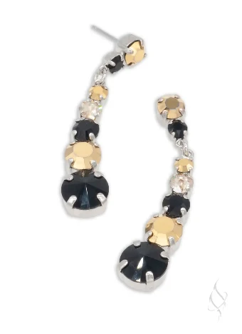 Stefanie Somers Style #Adrienne Demi $3 Black Gold thumbnail