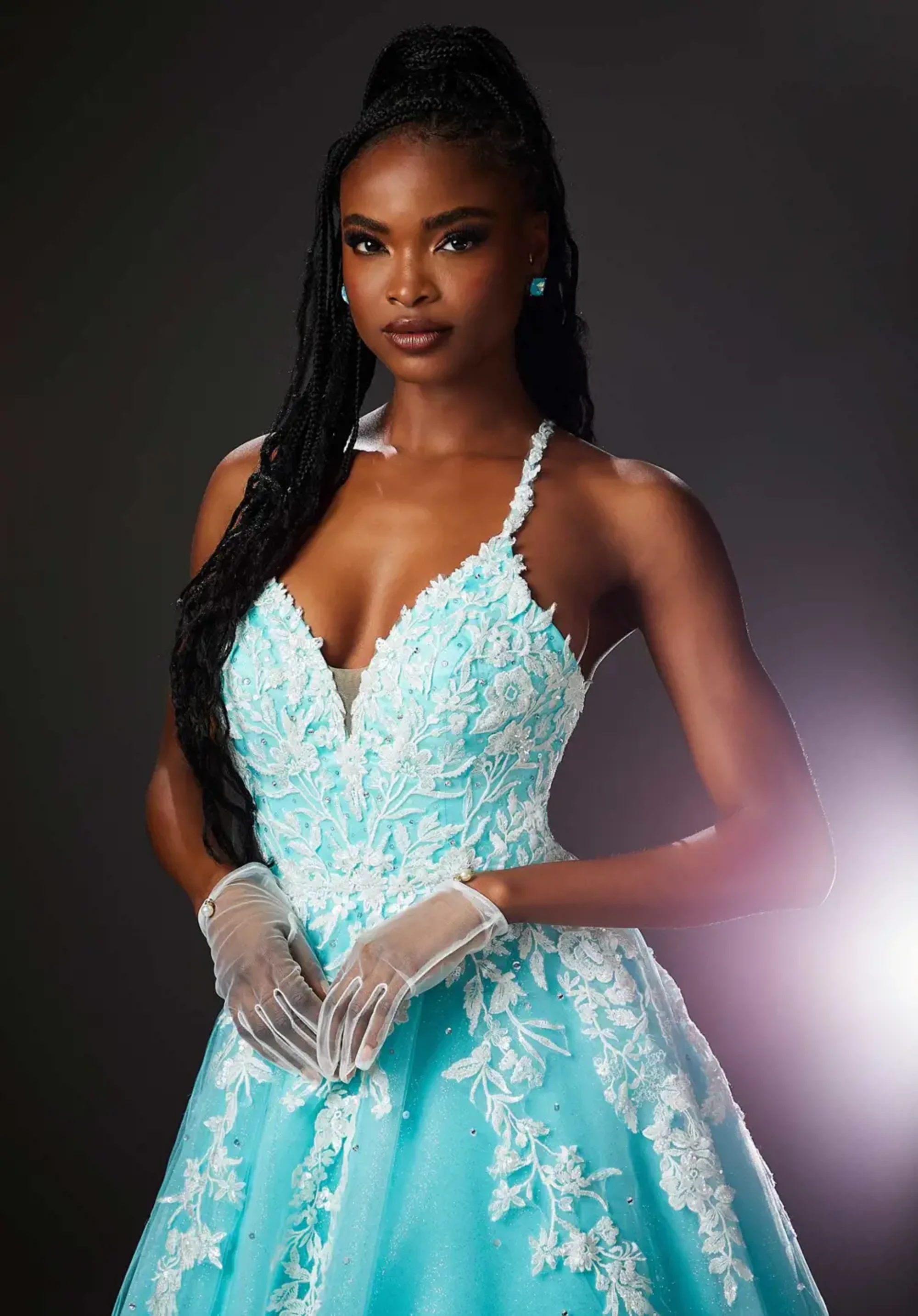 mori mori☆ネイビーM Morilee Dress 47044 - Henri's