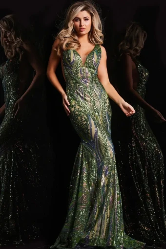 Jovani Style #22770 $7 Green thumbnail
