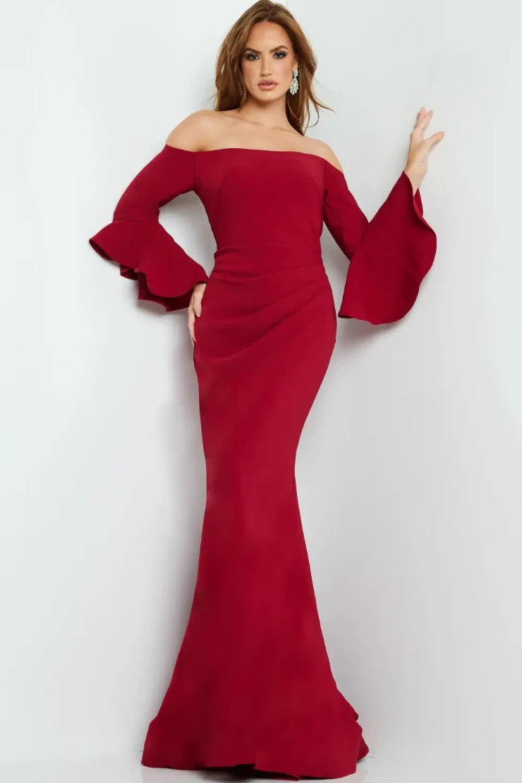 Jovani Style #07065 #0 default Cranberry picture