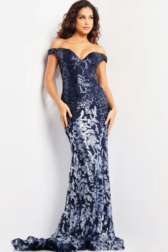 Jovani Style #36370 $0 default Navy/Light Blue thumbnail