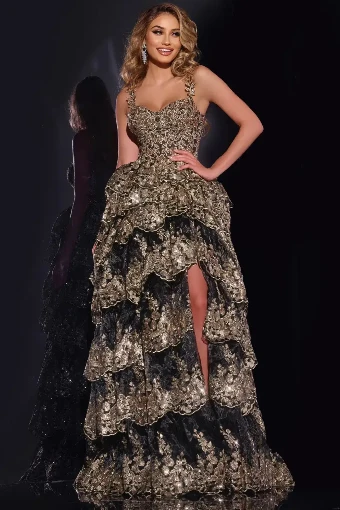 Jovani Style #37630 $0 default Black/Gold thumbnail