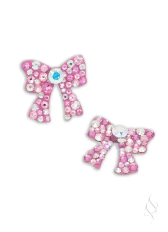 Stefanie Somers Style #Reese Mini Stud $2 Pink Shimmer thumbnail
