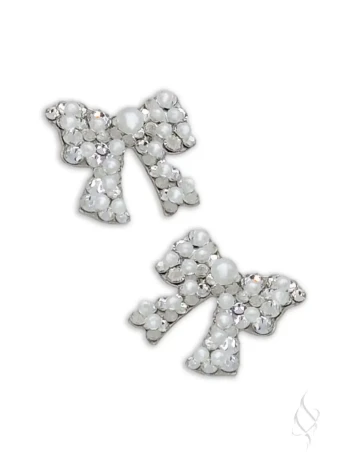 Stefanie Somers Style #Reese Mini Stud $10 Crystal/Pearl thumbnail