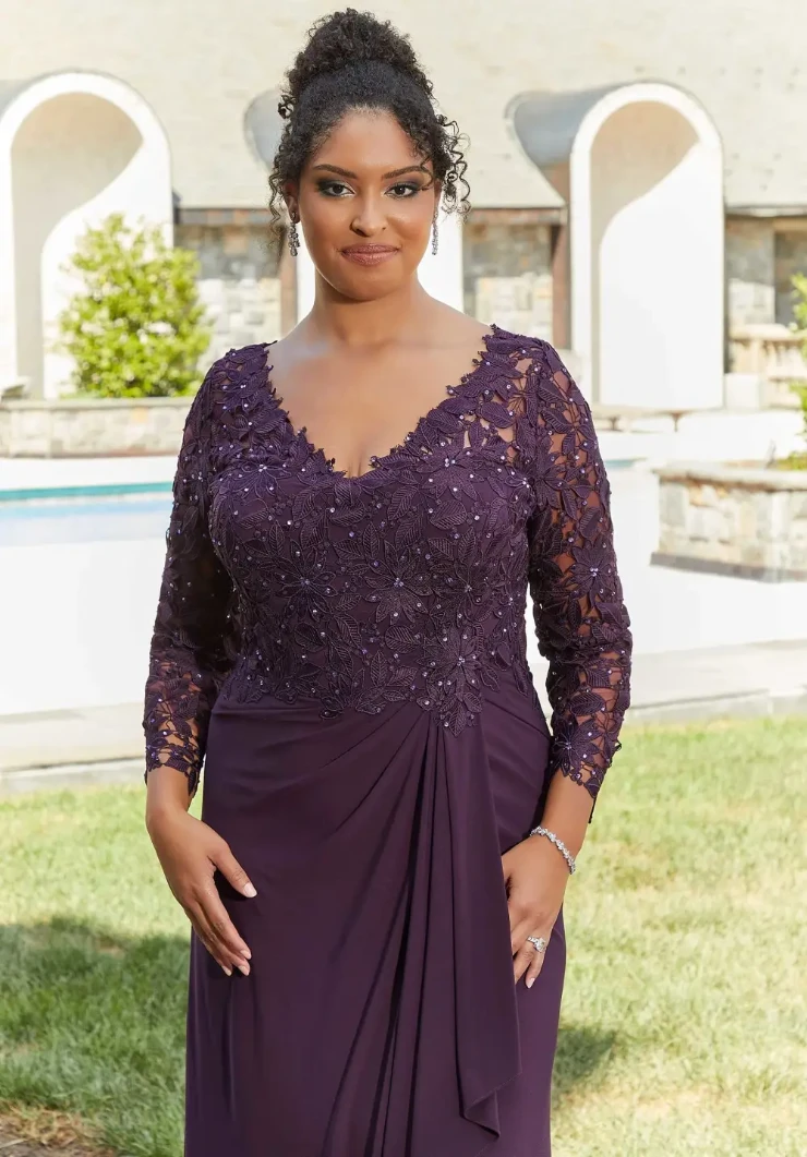 MGNY Style #72418 #6 Eggplant picture