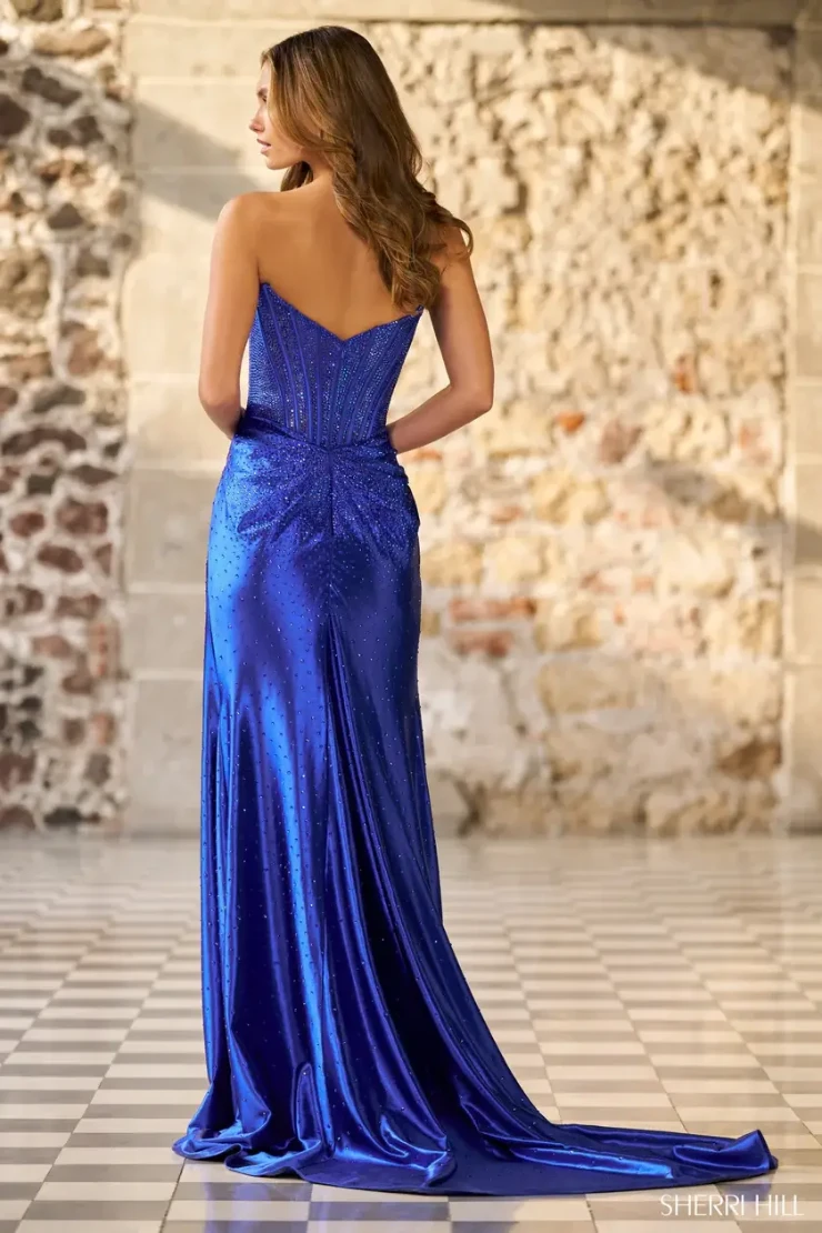 Sherri Hill Style #56620 #1 Dark Royal picture
