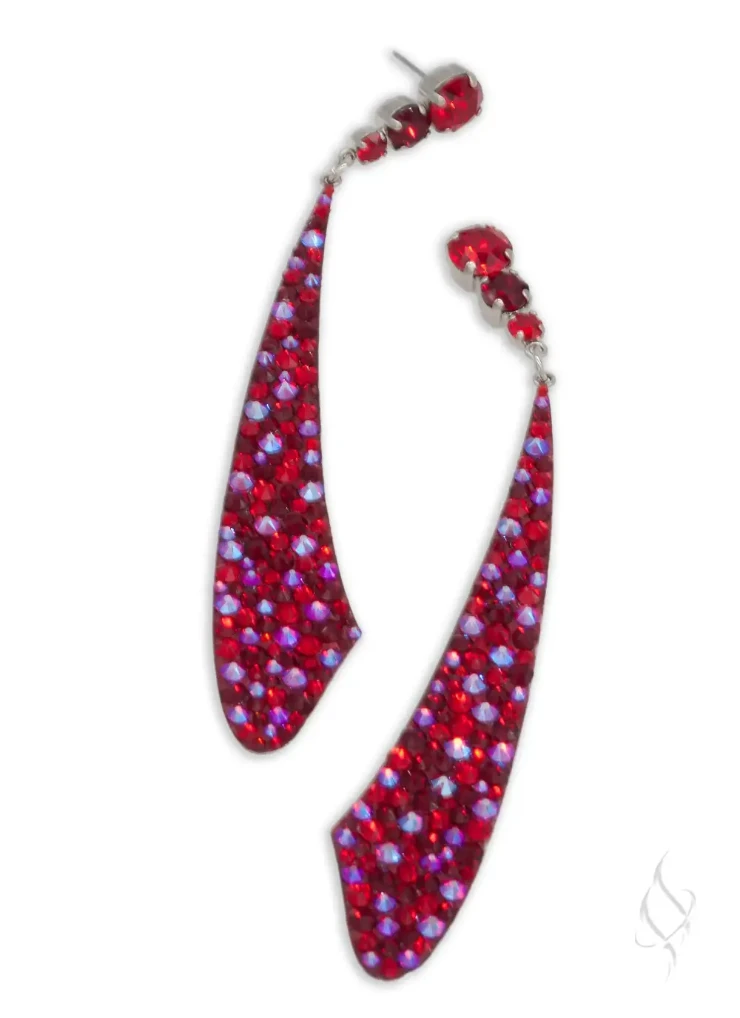 Stefanie Somers Style #Meera Drop #3 Red Shimmer picture