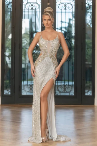 Portia and Scarlett Style #PS25438C $9 Ivory/Gold thumbnail