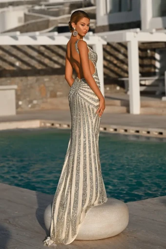 Portia and Scarlett Style #PS25453C $6 Ivory/Gold thumbnail