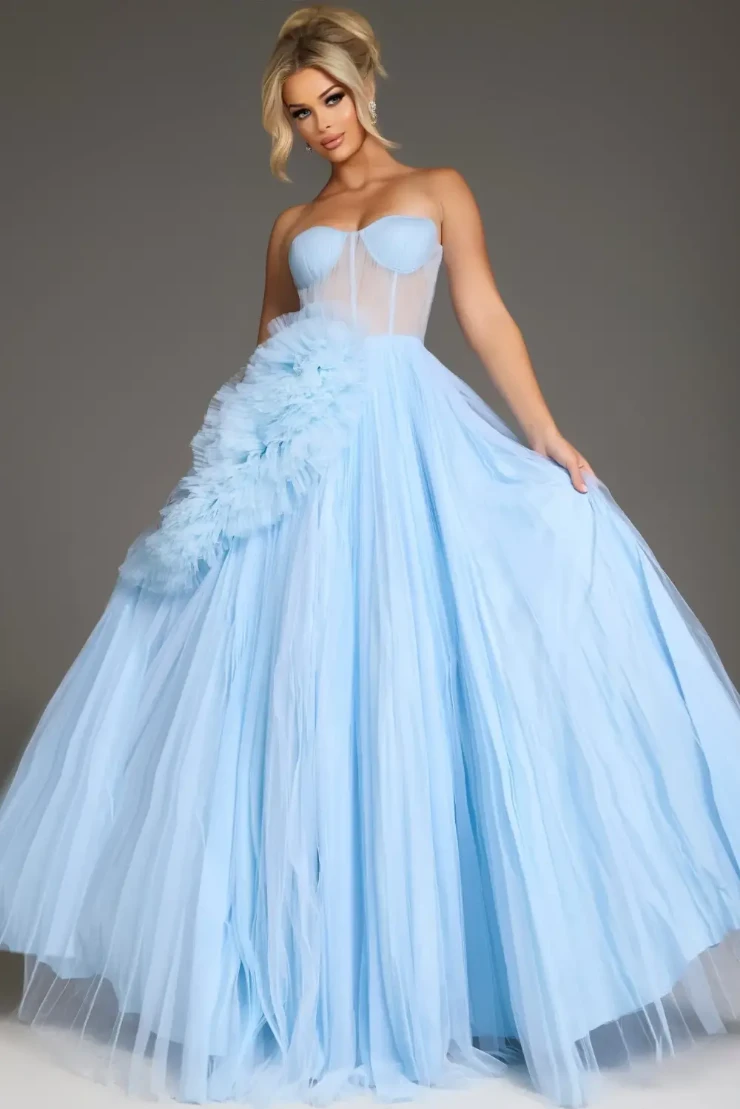 Jovani Style #38946 #0 default Pale/Blue picture