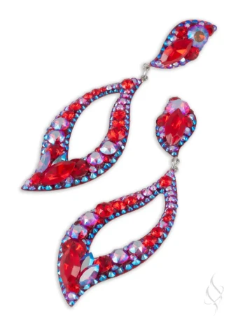 Stefanie Somers Style #Imani $107 Red Shimmer thumbnail