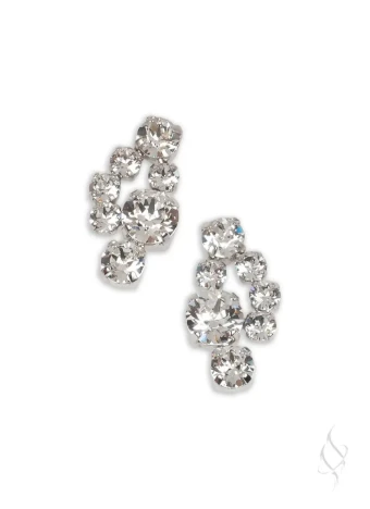 Stefanie Somers Style #Marisa  Studs Mini $3 Crystal thumbnail
