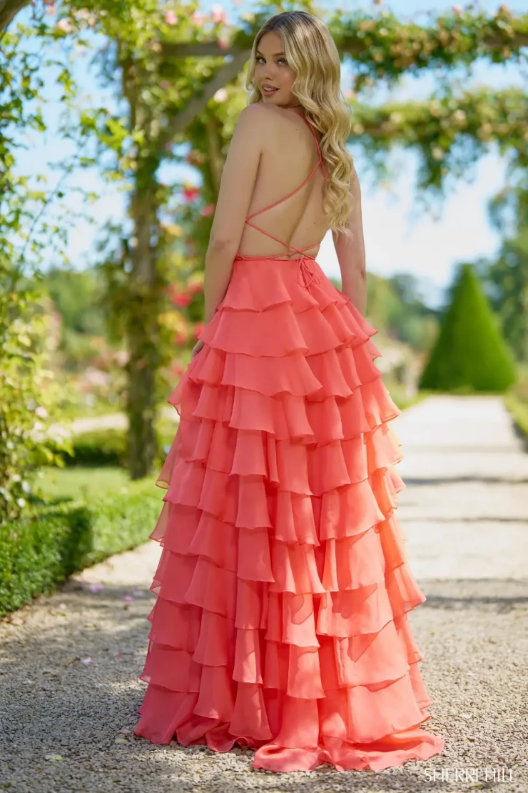 Sherri Hill Style #56866 #1 Coral picture