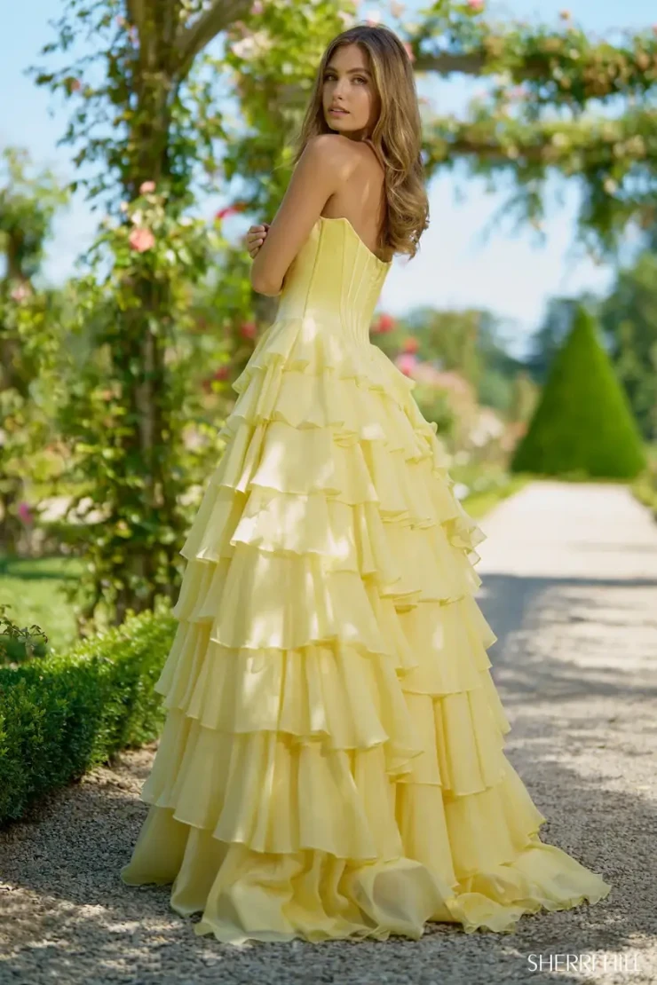 Sherri Hill Style #56911 #1 Yellow picture