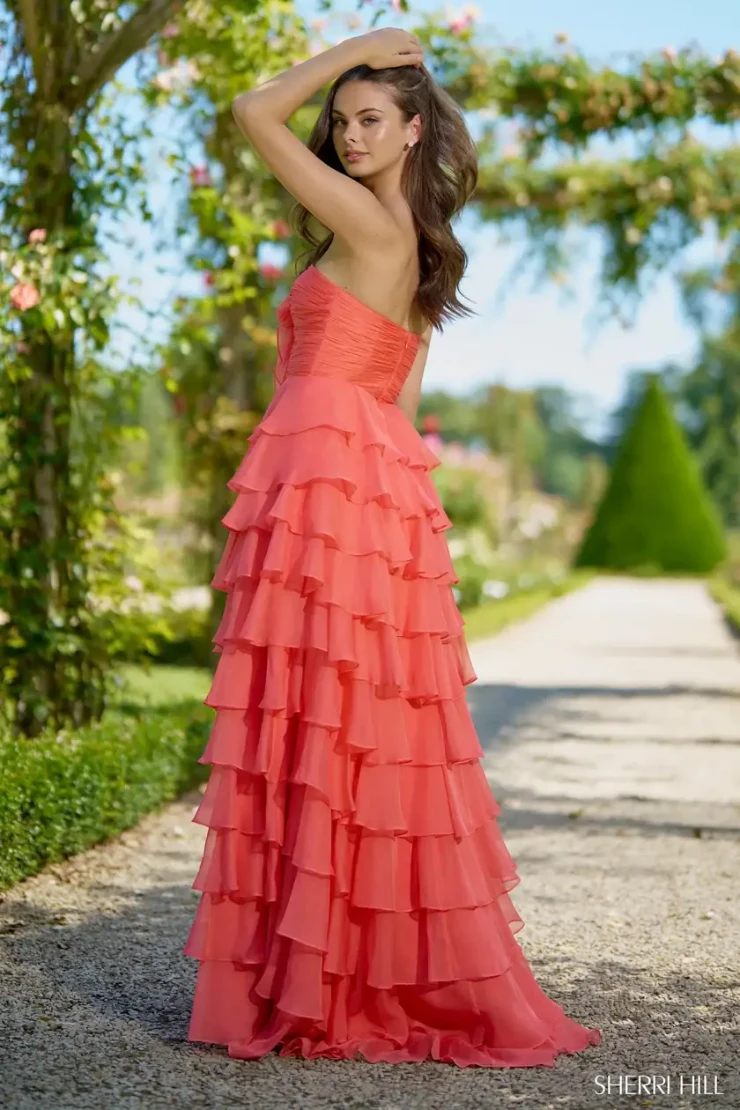 Sherri Hill Style #56913 #1 Coral picture