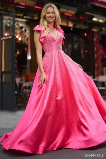 Sherri Hill Style #56929 $0 default Bright Pink thumbnail