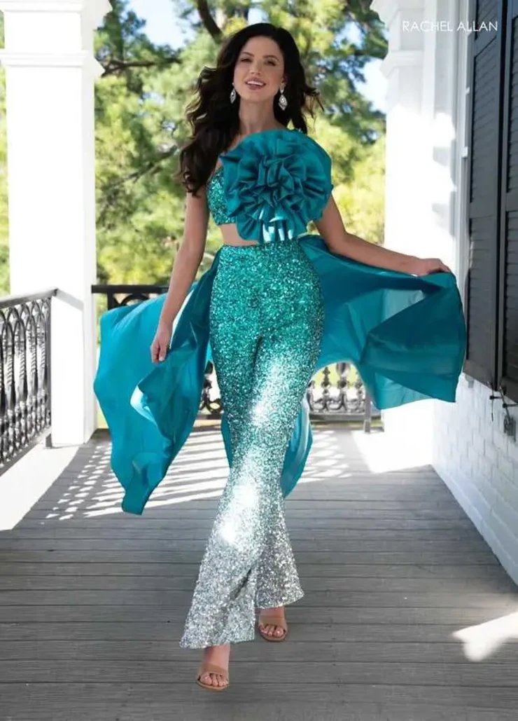 Rachel Allan Style #50335 #0 default Jade Ombre picture