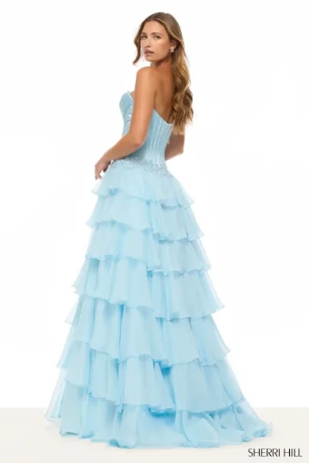 Sherri Hill Style #57868 $7 Light Blue thumbnail