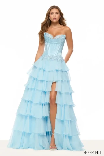 Sherri Hill Style #57868 $0 default Light Blue thumbnail