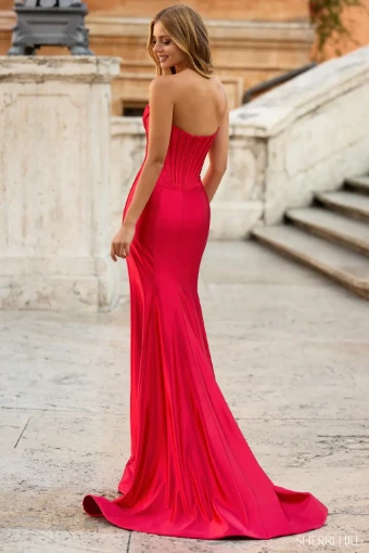 Sherri Hill Style #57986 $1 Red thumbnail