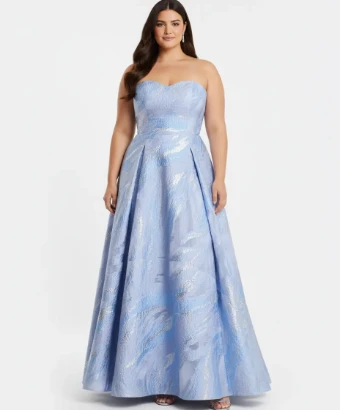 Jovani Style #44369 $9 Blue thumbnail