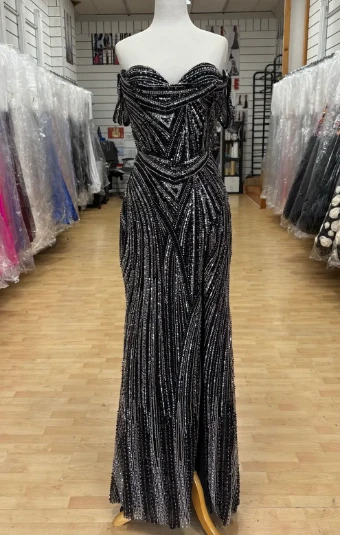 Jasz Couture Style #7921 $2 Black thumbnail