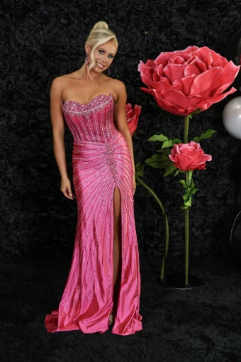 Alyce Paris Style #62142 $9 Barbie Pink thumbnail