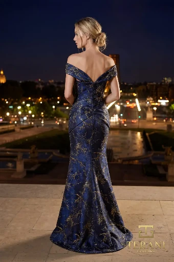 Terani Couture Style #261E6252 $3 Midnight/Gold thumbnail