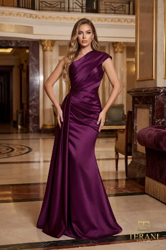 Terani Couture Style #261M6411 $4 Wine thumbnail