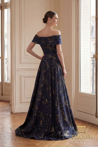 Terani Couture Style #261M6444 $7 Navy/Gold thumbnail
