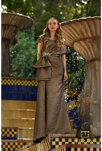 Terani Couture Style #261M6679 $2 Amber thumbnail