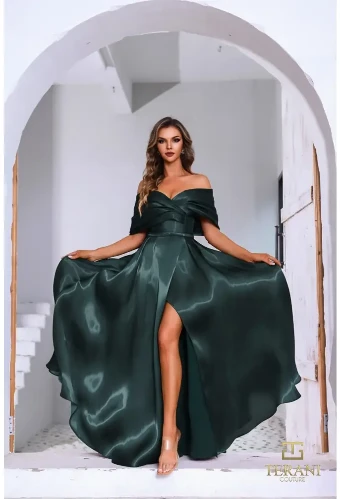 Terani Style #251M4044 $3 Dark Green thumbnail