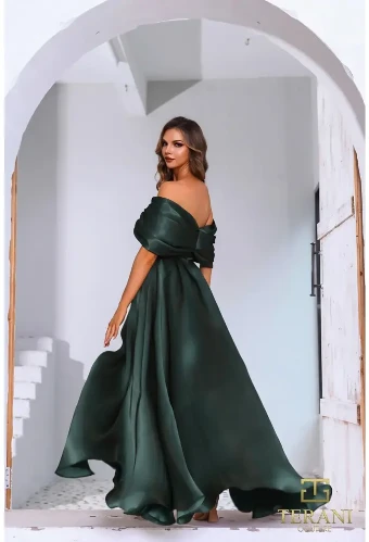 Terani Style #251M4044 $4 Dark Green thumbnail