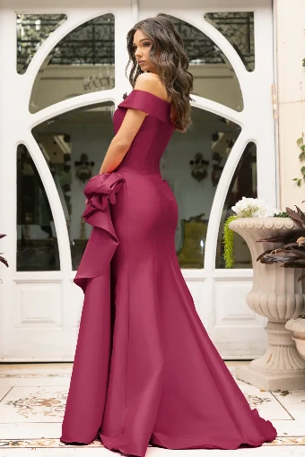 Terani Couture Style #242M3335 $17 Wine thumbnail