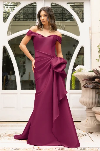Terani Couture Style #242M3335 $16 Wine thumbnail