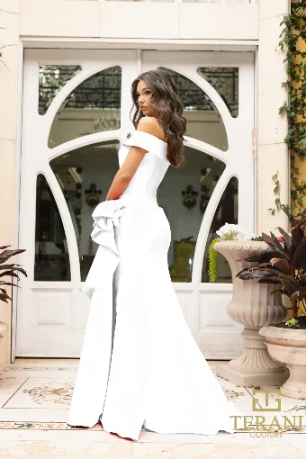 Terani Couture Style #242M3335 $9 Ivory thumbnail