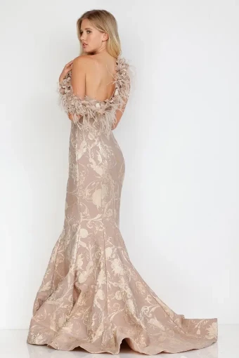 Terani Couture Style #1921E0136 $4 Champagne thumbnail