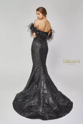 Terani Couture Style #1921E0136 $6 Black thumbnail