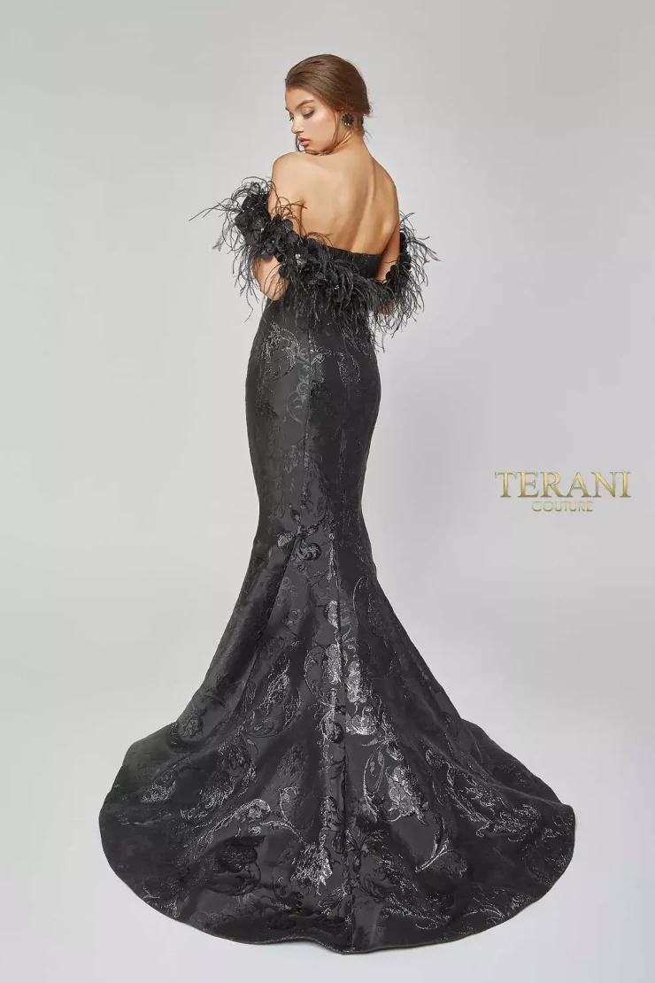 Terani Couture Style #1921E0136 #6 Black picture