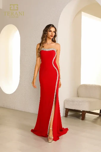 Terani Couture Style #241E2437 $6 Red thumbnail