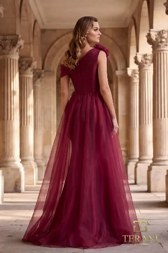 Terani Couture Style #242M3342 $7 Wine thumbnail