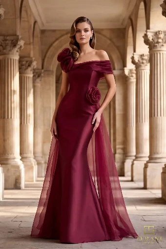 Terani Couture Style #242M3342 $6 Wine thumbnail