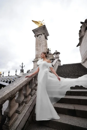 Terani Couture Style #242M3342 $4 Ivory thumbnail